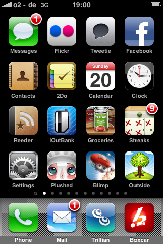 Homescreen